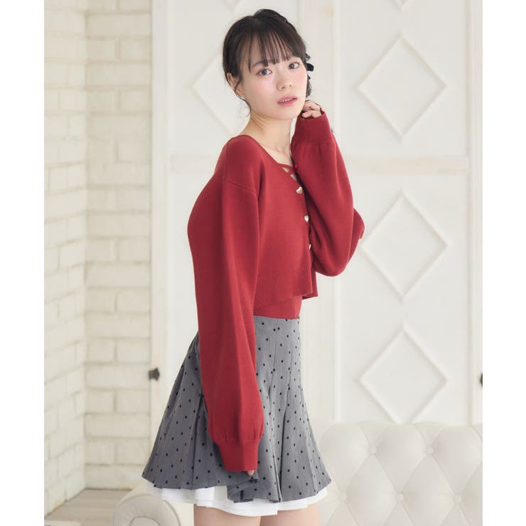 リボンキャミNTSET | RETRO GIRL | 詳細画像9 