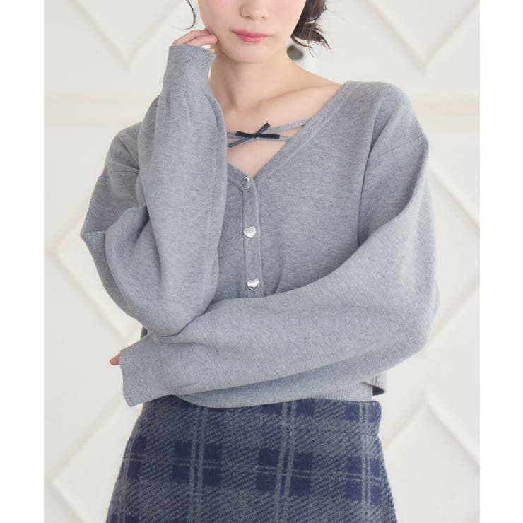 GRY1 | リボンキャミNTSET | RETRO GIRL