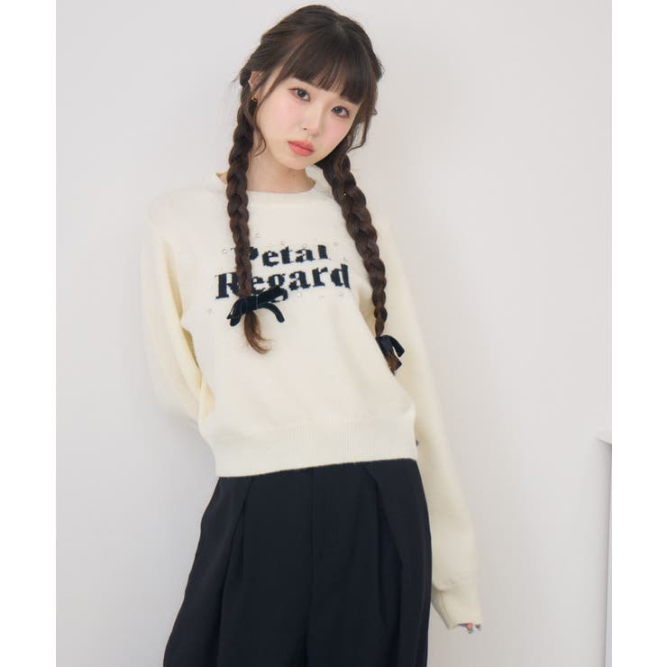 ビジュー付きロゴNTPO | RETRO GIRL | 詳細画像7 