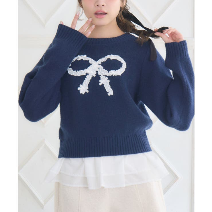 BLU2 | 裾フリルドッキングNTPO | RETRO GIRL