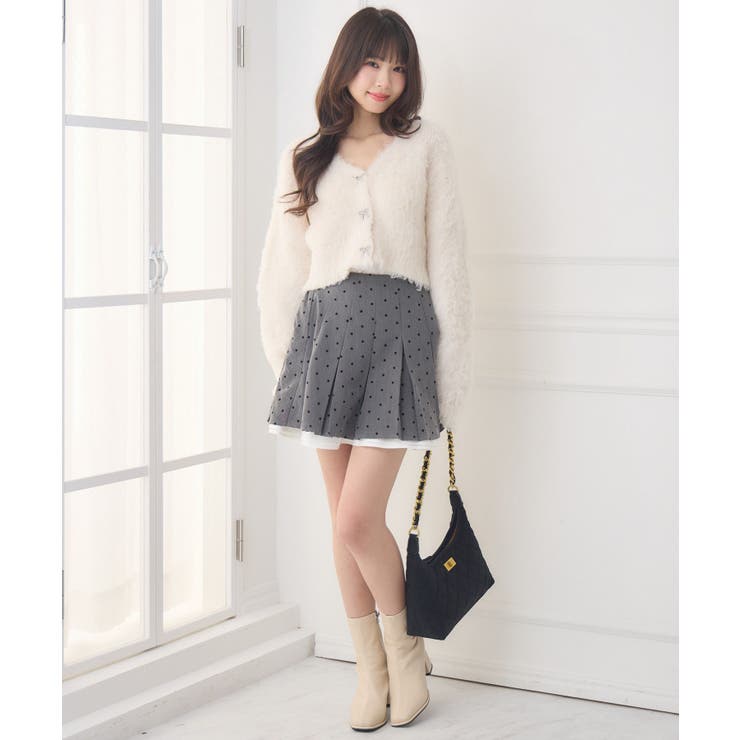 モケモケ起毛カーデ | RETRO GIRL | 詳細画像11 