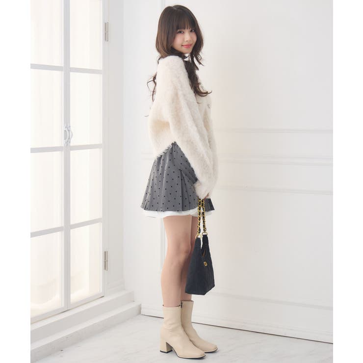 モケモケ起毛カーデ | RETRO GIRL | 詳細画像12 