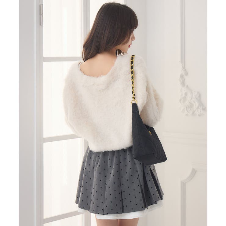 モケモケ起毛カーデ | RETRO GIRL | 詳細画像17 