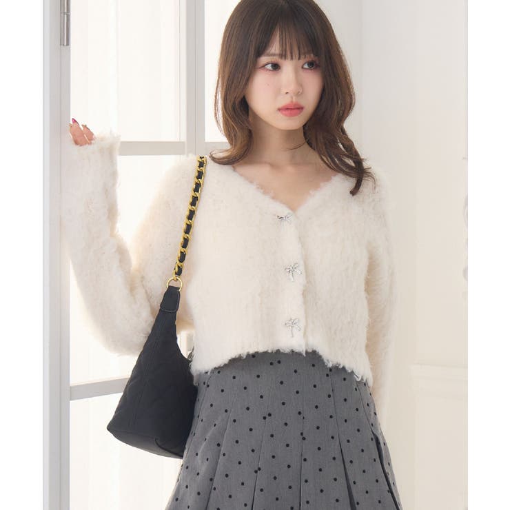 モケモケ起毛カーデ | RETRO GIRL | 詳細画像20 