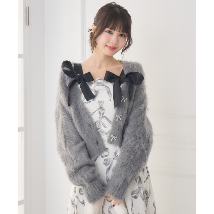 モケモケ起毛カーデ | RETRO GIRL | 詳細画像28 