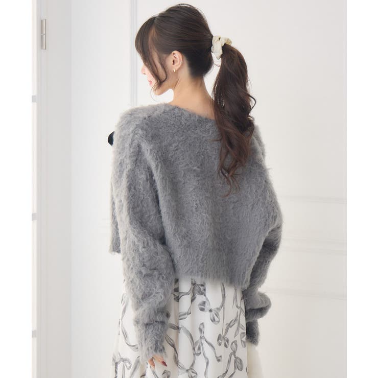 モケモケ起毛カーデ | RETRO GIRL | 詳細画像30 