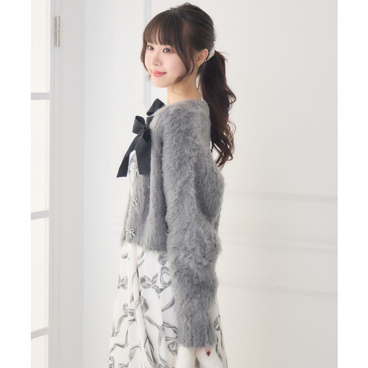 モケモケ起毛カーデ | RETRO GIRL | 詳細画像31 