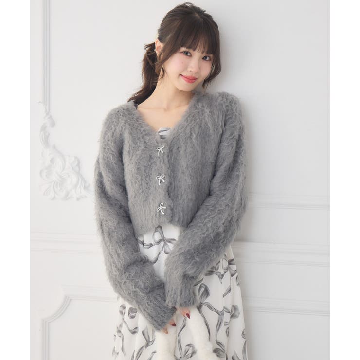 モケモケ起毛カーデ | RETRO GIRL | 詳細画像33 