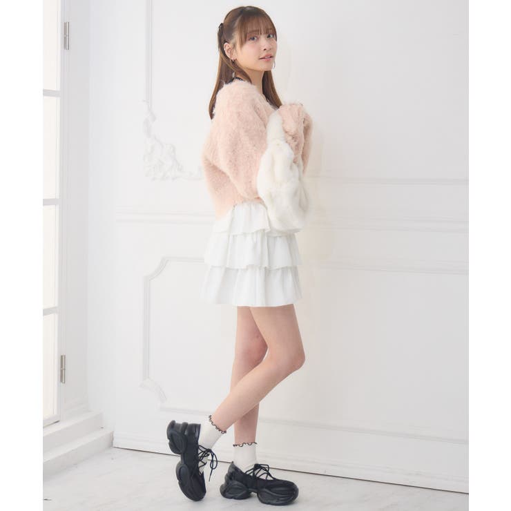 モケモケ起毛カーデ | RETRO GIRL | 詳細画像35 