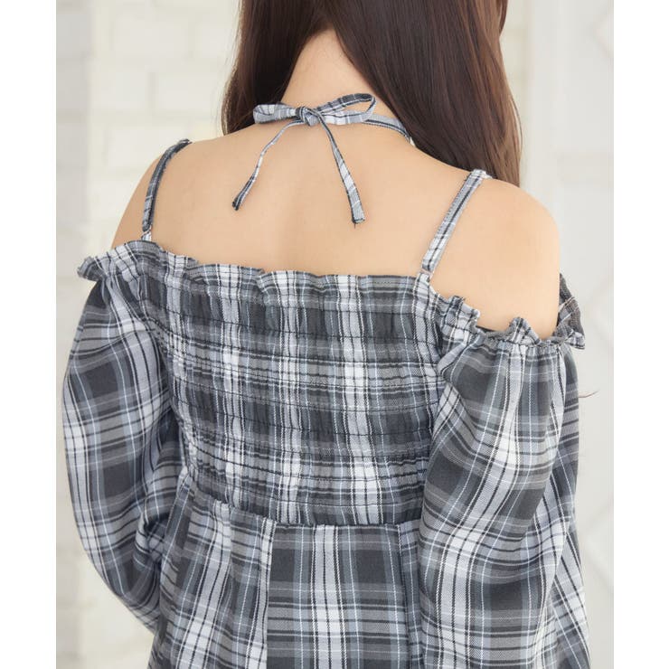 リボンチェックミニOP | RETRO GIRL | 詳細画像30 