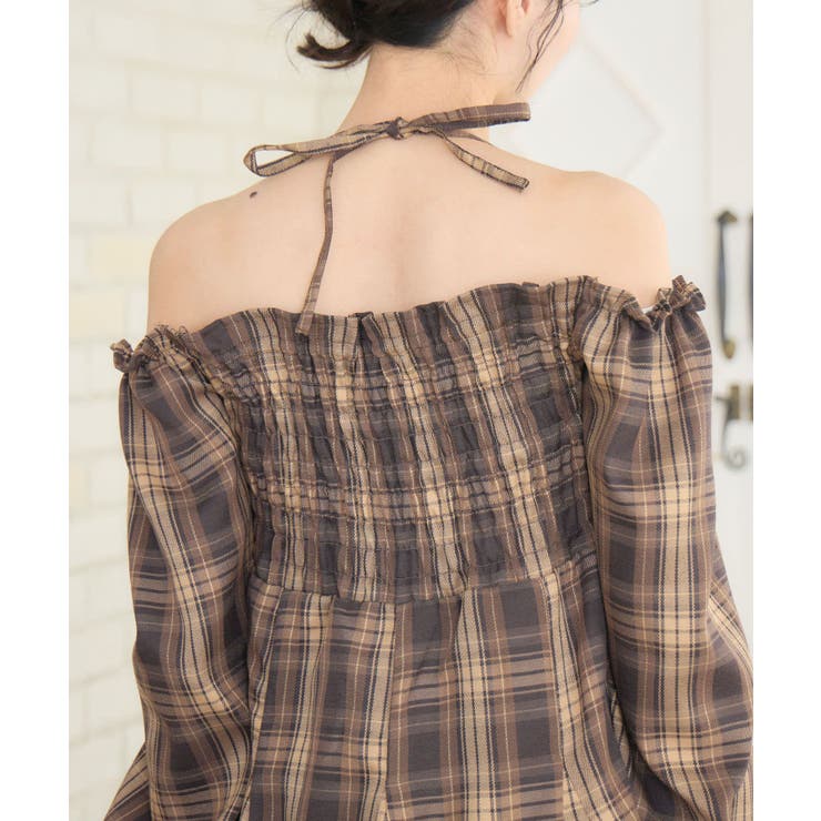 リボンチェックミニOP | RETRO GIRL | 詳細画像32 