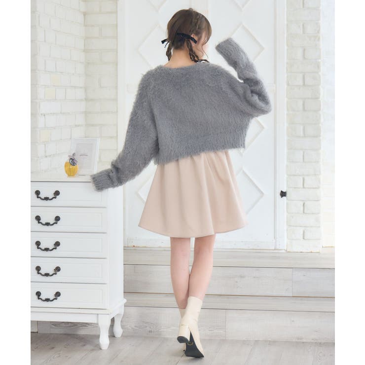 BIGリボンミニキャミOP | RETRO GIRL | 詳細画像15 