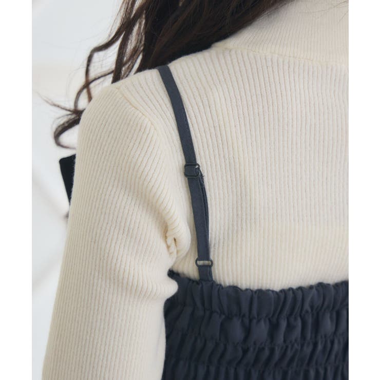 BIGリボンミニキャミOP | RETRO GIRL | 詳細画像25 