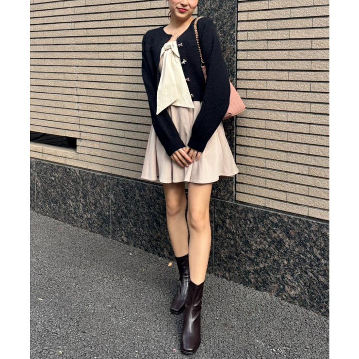 BIGリボンミニキャミOP | RETRO GIRL | 詳細画像3 