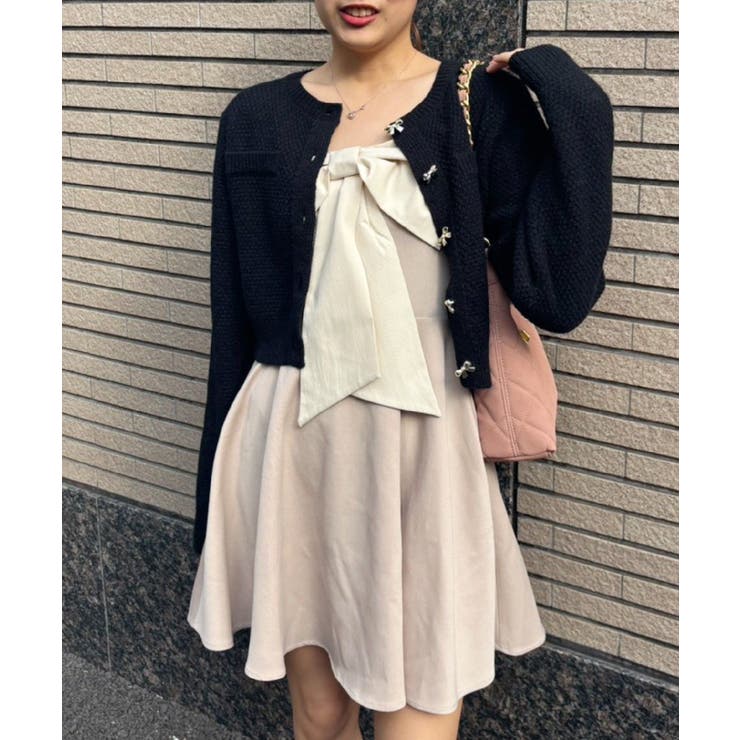 BIGリボンミニキャミOP | RETRO GIRL | 詳細画像7 