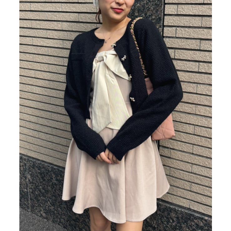 BIGリボンミニキャミOP | RETRO GIRL | 詳細画像8 