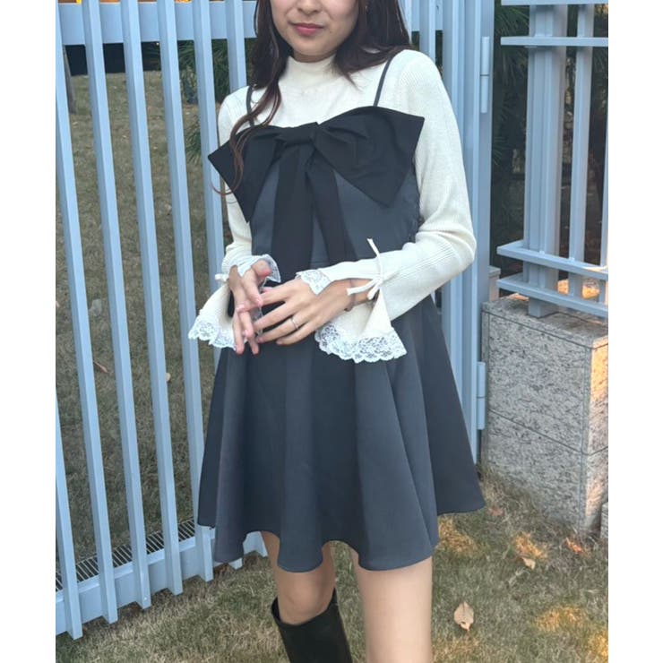 GRY2 | BIGリボンミニキャミOP | RETRO GIRL