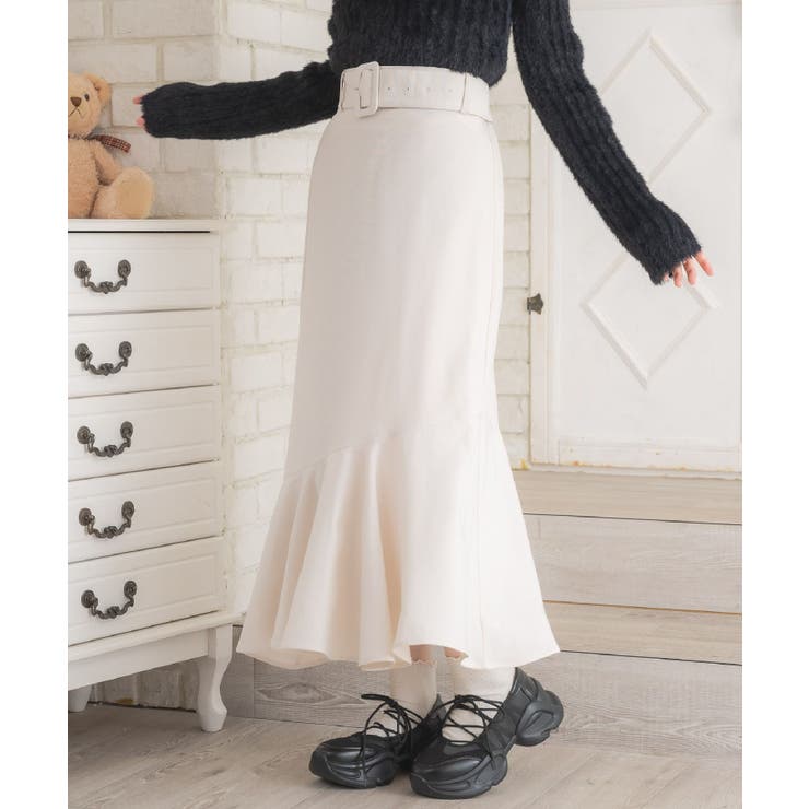 WHT4 | 共ベルトマーメイドSK | RETRO GIRL