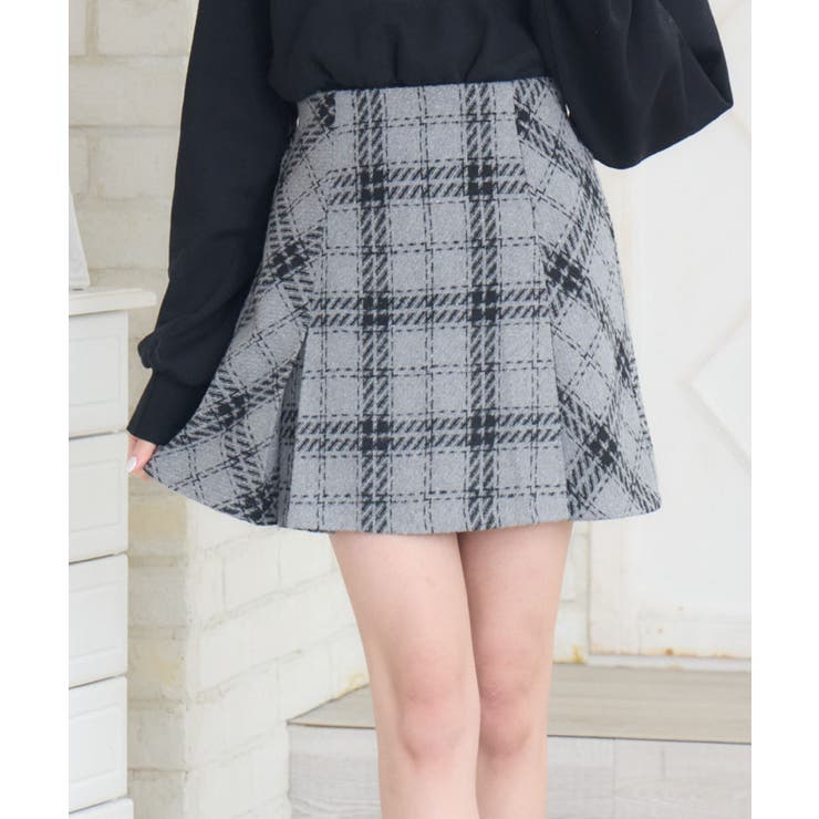 GRY0 | サイド切替ミニSK | RETRO GIRL