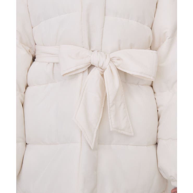 Fファーフード付中綿コート | RETRO GIRL | 詳細画像24 