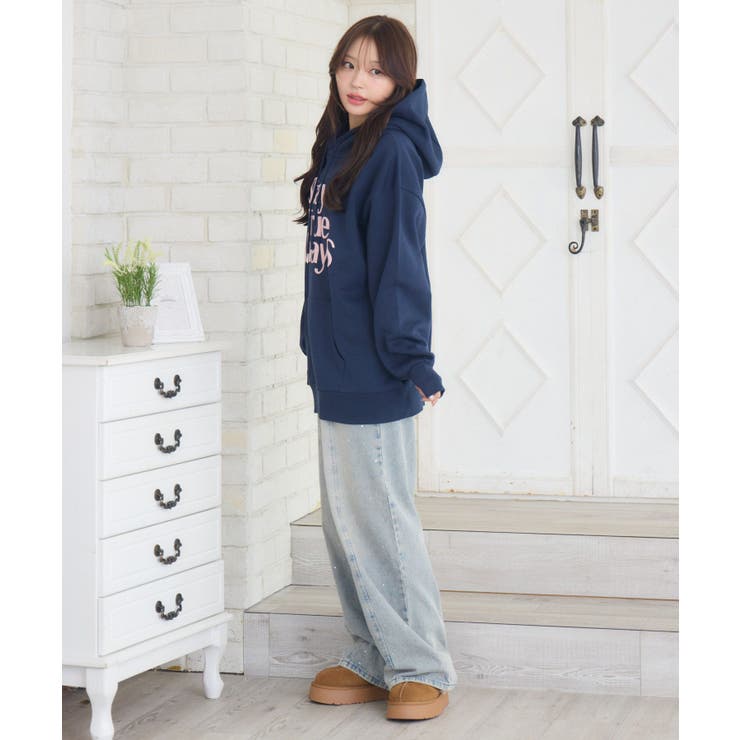 ロゴBIGパーカー | RETRO GIRL | 詳細画像9 