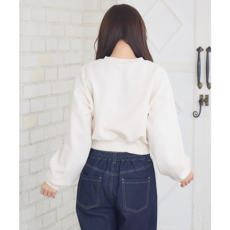 ツイードロゴトレーナー | RETRO GIRL | 詳細画像10 