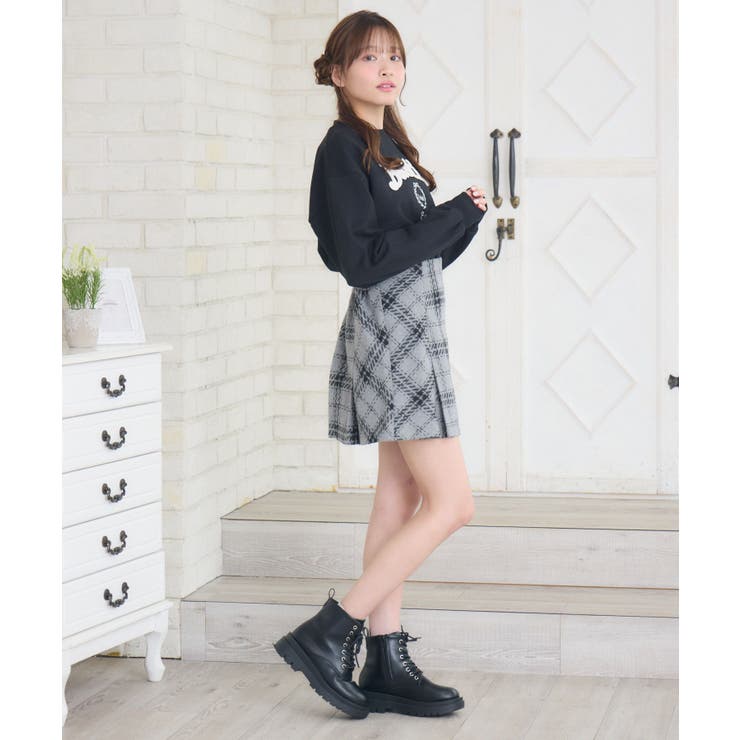 ツイードロゴトレーナー | RETRO GIRL | 詳細画像13 