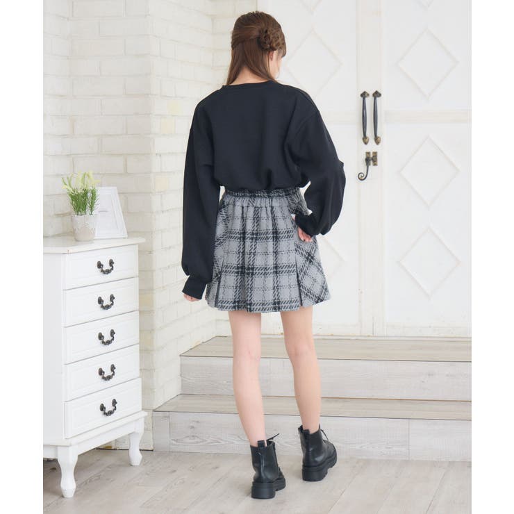 ツイードロゴトレーナー | RETRO GIRL | 詳細画像14 