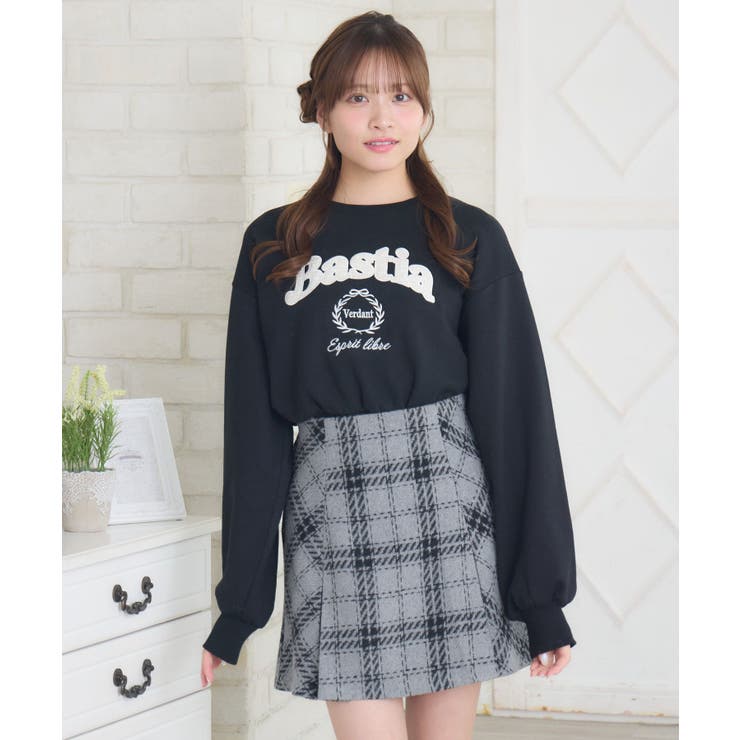 ツイードロゴトレーナー | RETRO GIRL | 詳細画像16 