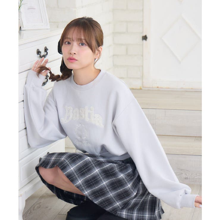 ツイードロゴトレーナー | RETRO GIRL | 詳細画像20 