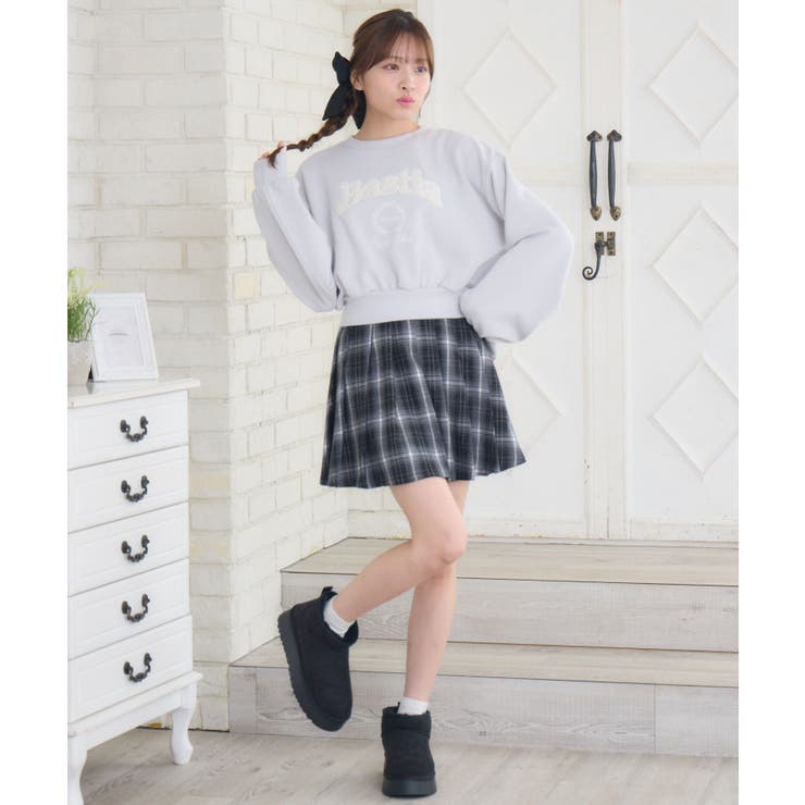 ツイードロゴトレーナー | RETRO GIRL | 詳細画像22 