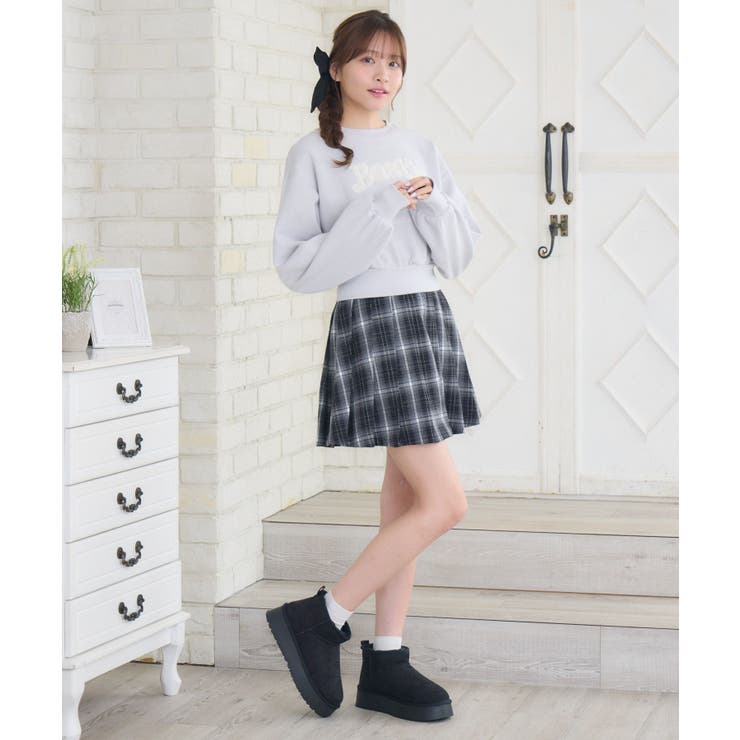 ツイードロゴトレーナー | RETRO GIRL | 詳細画像23 