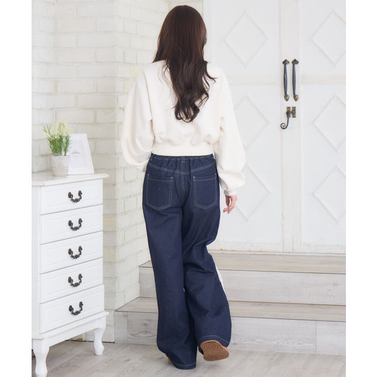 ツイードロゴトレーナー | RETRO GIRL | 詳細画像6 