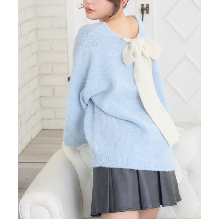 バックリボンBIGNTPO | RETRO GIRL | 詳細画像1 