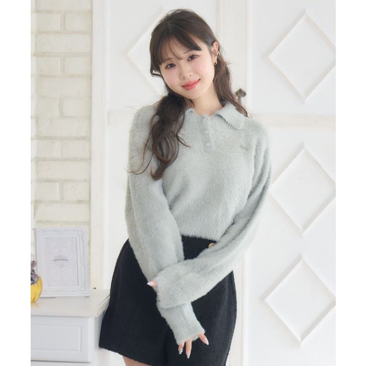 シャギーポロNTPO | RETRO GIRL | 詳細画像8 