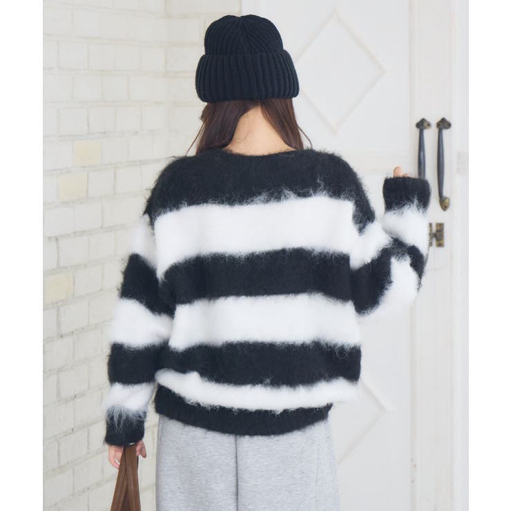 起毛ボーダーNTPO | RETRO GIRL | 詳細画像11 