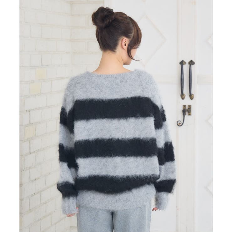 起毛ボーダーNTPO | RETRO GIRL | 詳細画像20 