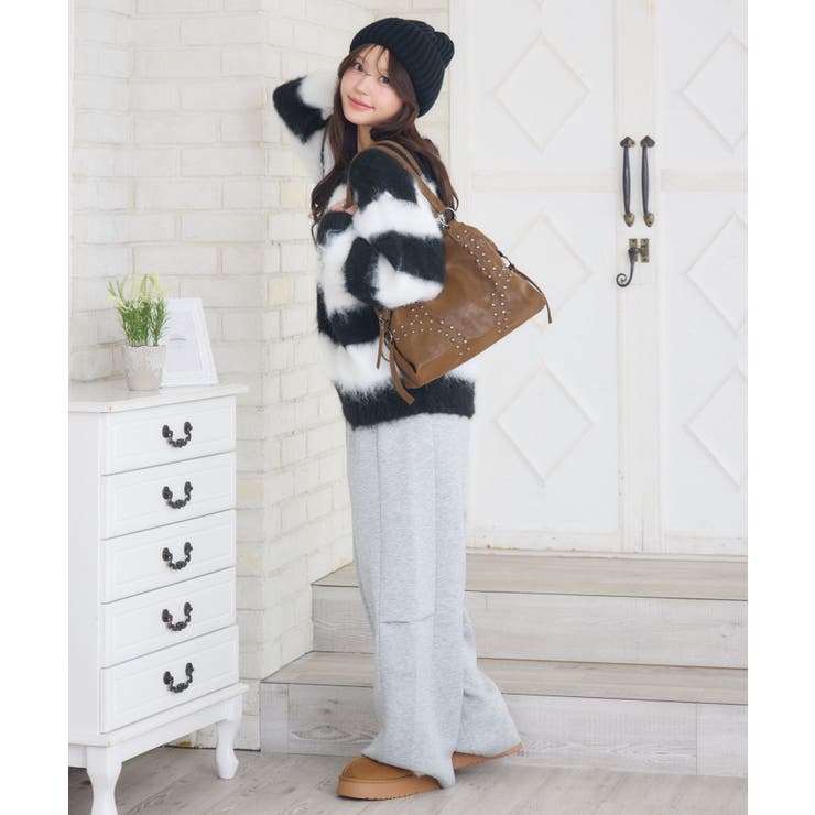 起毛ボーダーNTPO | RETRO GIRL | 詳細画像8 