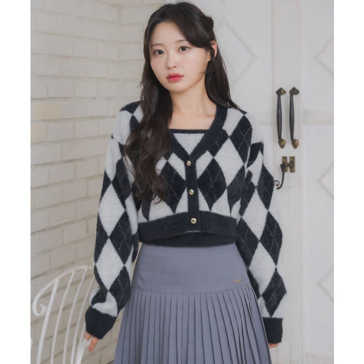 アーガイルシャギーNTSET | RETRO GIRL | 詳細画像17 