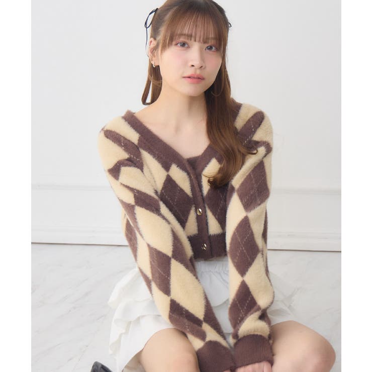 アーガイルシャギーNTSET | RETRO GIRL | 詳細画像22 