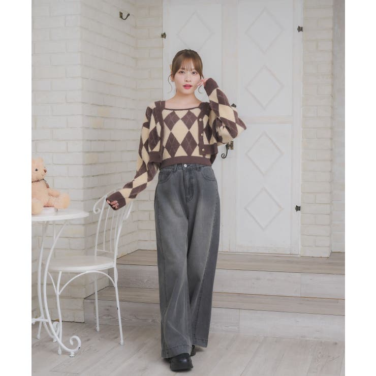 アーガイルシャギーNTSET | RETRO GIRL | 詳細画像31 