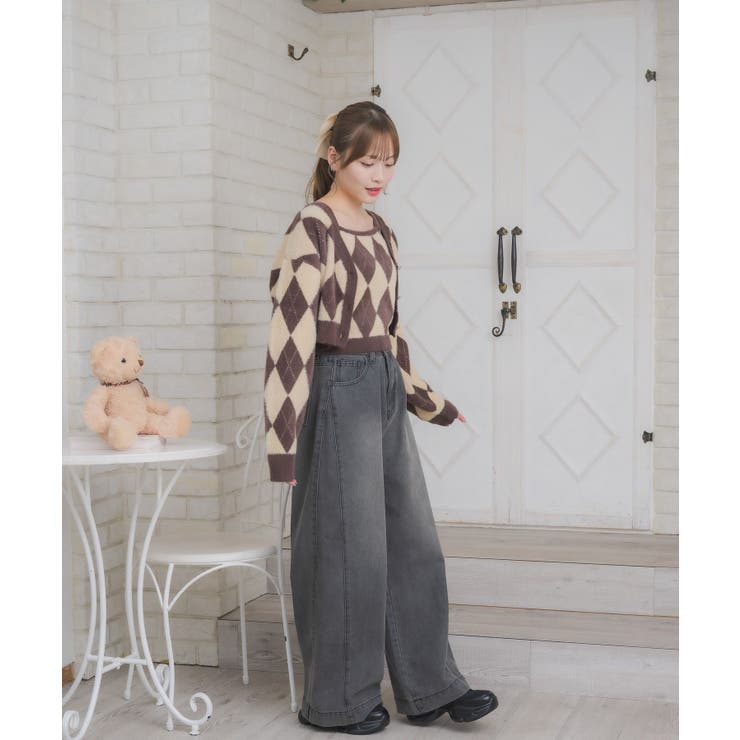 アーガイルシャギーNTSET | RETRO GIRL | 詳細画像32 