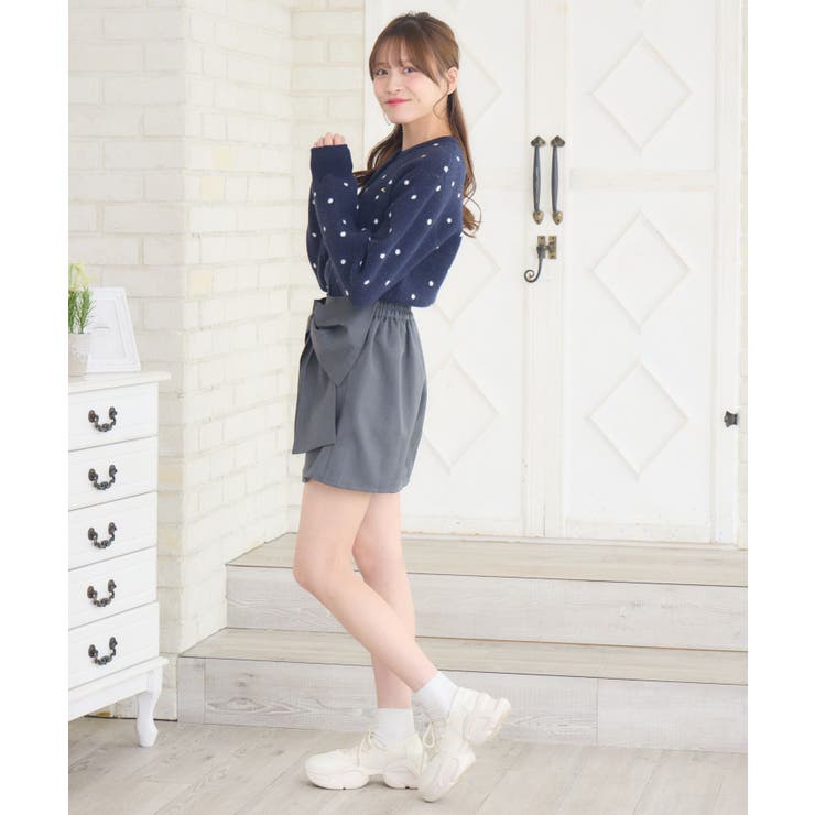 柄ジャガードNTカーデ | RETRO GIRL | 詳細画像5 