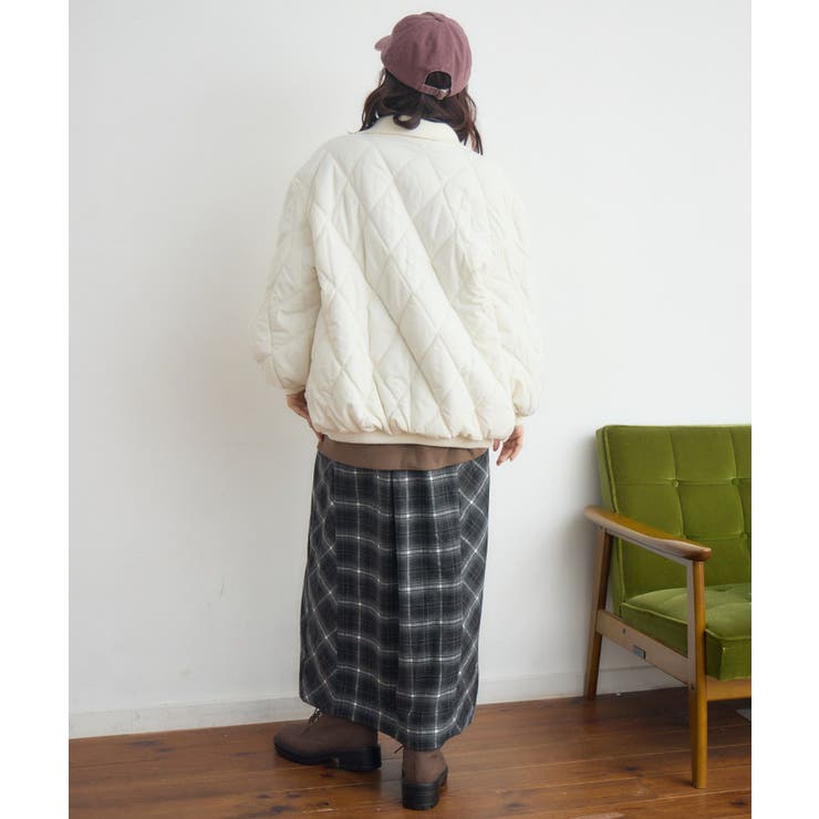 リブカラーキルティングJK | RETRO GIRL | 詳細画像14 