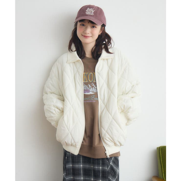 リブカラーキルティングJK | RETRO GIRL | 詳細画像16 