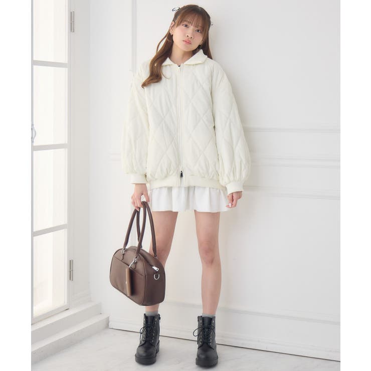 リブカラーキルティングJK | RETRO GIRL | 詳細画像25 