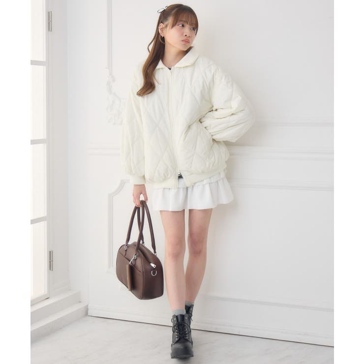 リブカラーキルティングJK | RETRO GIRL | 詳細画像26 