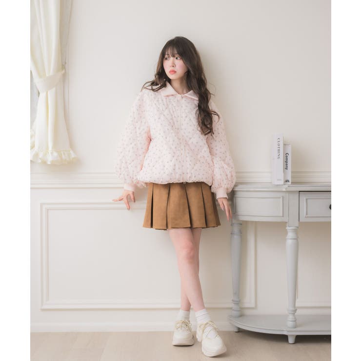 リブカラーキルティングJK | RETRO GIRL | 詳細画像3 