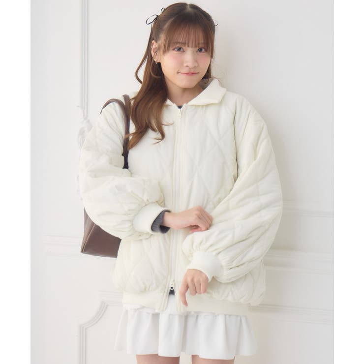 リブカラーキルティングJK | RETRO GIRL | 詳細画像31 