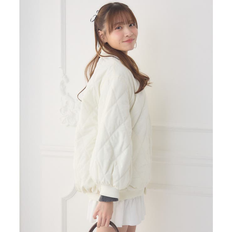 リブカラーキルティングJK | RETRO GIRL | 詳細画像32 